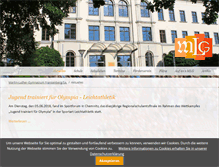 Tablet Screenshot of gymnasium-frankenberg.de